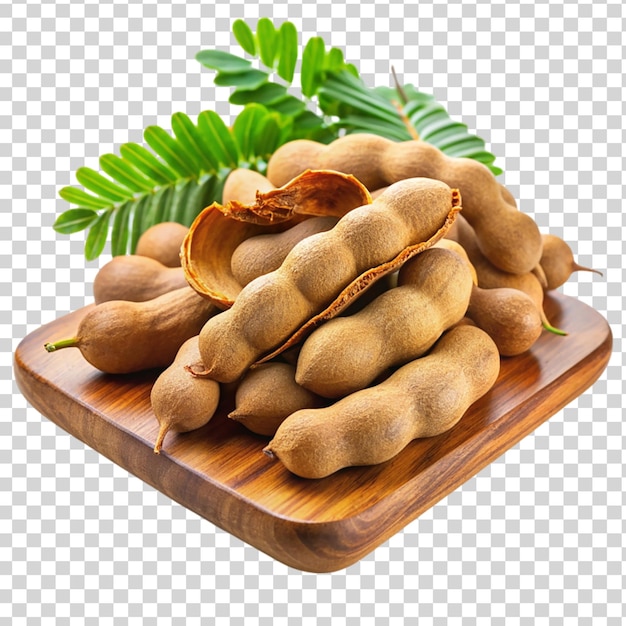 PSD tamarind isolated on transparent background