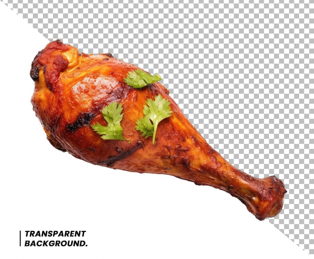 PSD pollo tandoori isolato