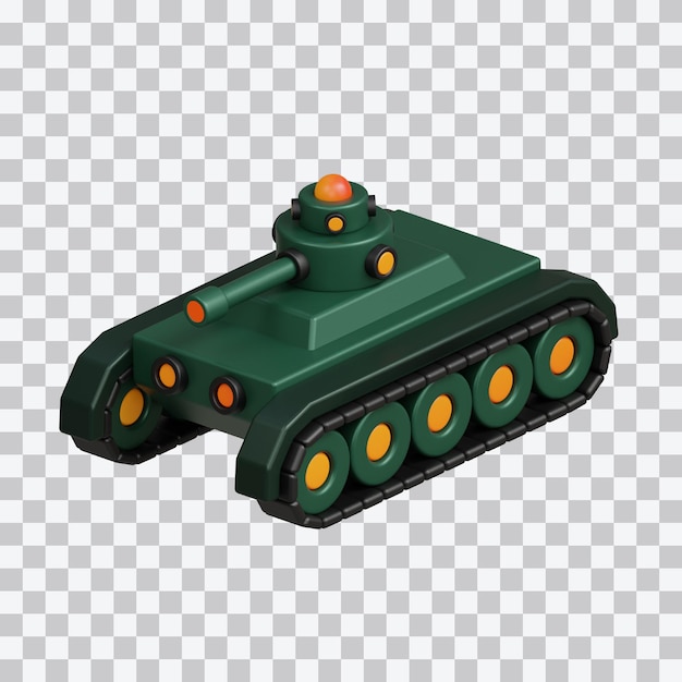Tank 3d Illustration
