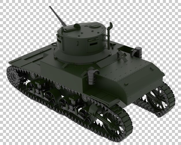 PSD 투명 배경 3d 렌더링 그림에 탱크