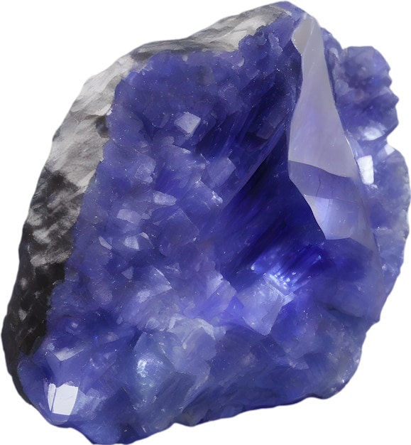 Tanzanite stone colorful gemstone clipart