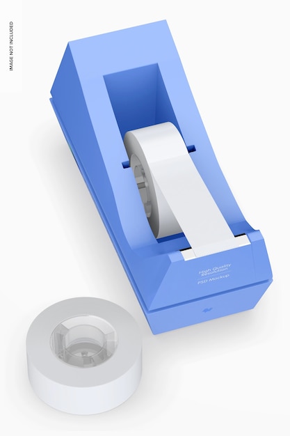 Tape Dispenser Mockup, Top View