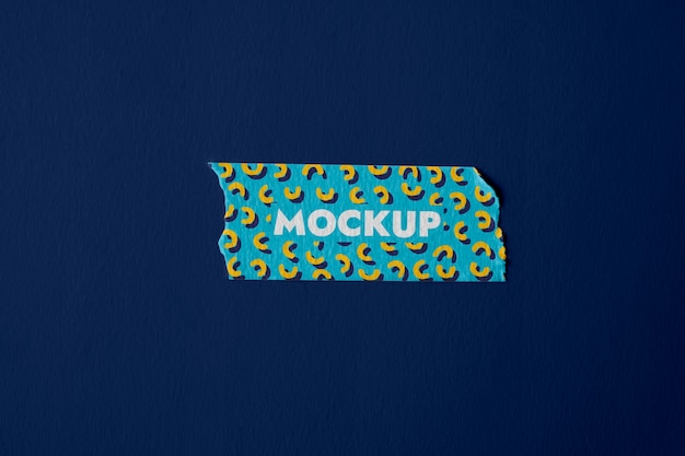 PSD tape mockup-ontwerp