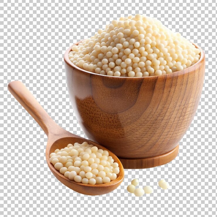 PSD 在透明的背景上分离了 tapioca png