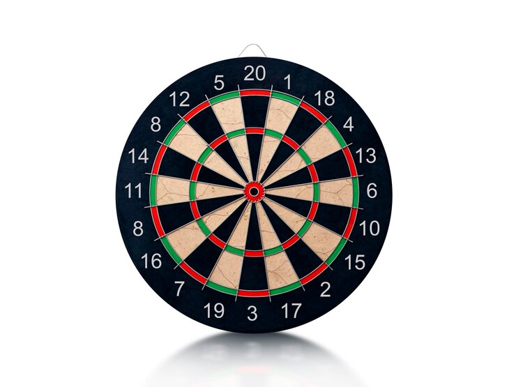 PSD target for darts darts sport transparent background