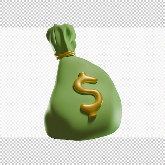 Tas met geld.