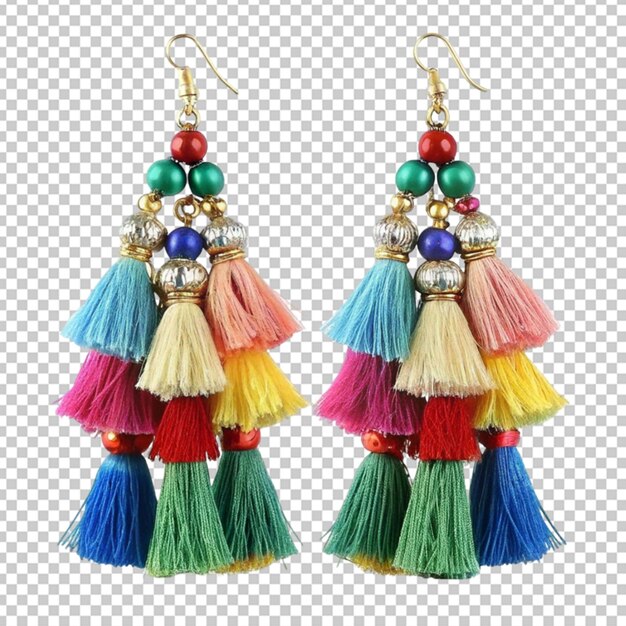 PSD tassel earrings