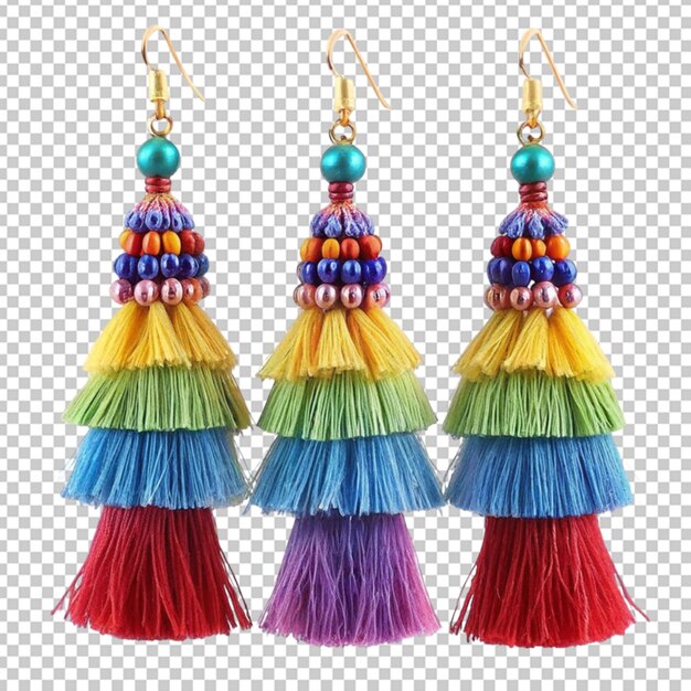 PSD tassel earrings