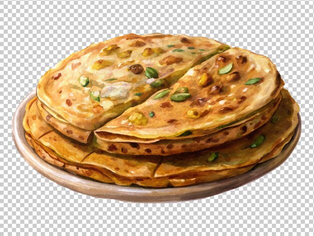 PSD tasty aloo or potato paratha