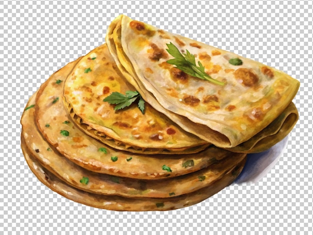 PSD tasty aloo or potato paratha