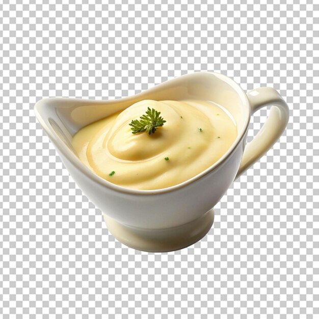 Tasty bechame sauce transparent background