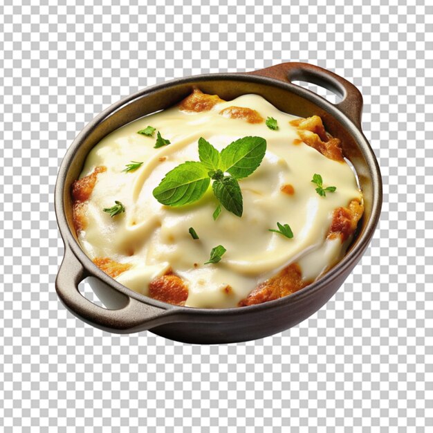 PSD tasty bechame sauce transparent background