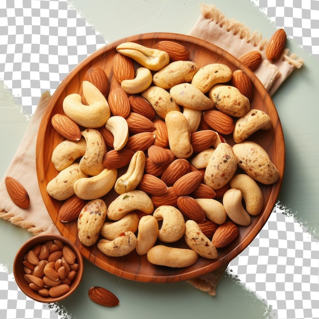 PSD tasty brazil nuts a nutritious treat on a transparent background