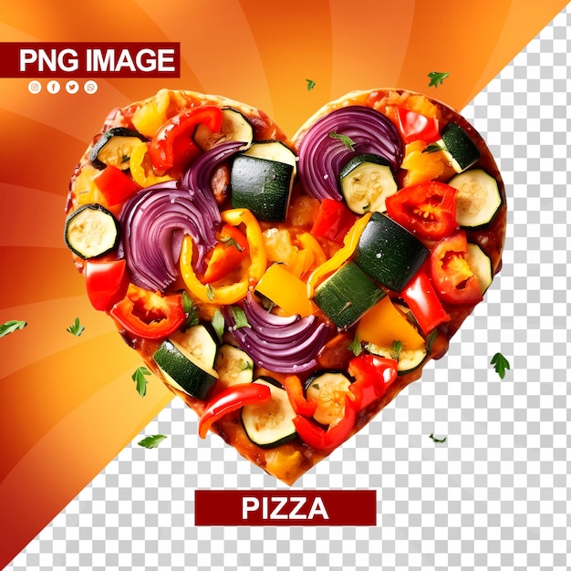 PSD a tasty cheese pizza with delicious combination