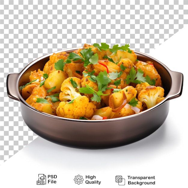 PSD tasty chinese food concept on transparent background