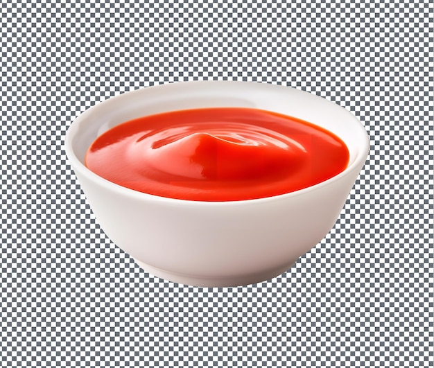 PSD tasty cocktail sauce isolated on transparent background
