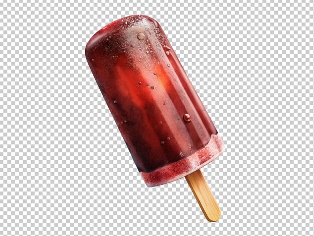 PSD tasty cola popsicle