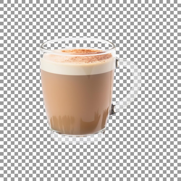 PSD tasty indian masala chai isolated on transparent background