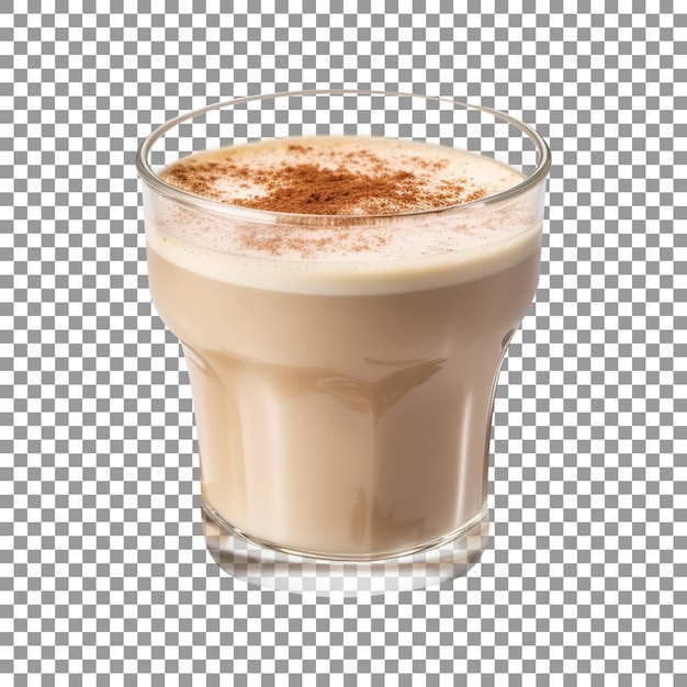 Tasty indian masala chai isolated on transparent background