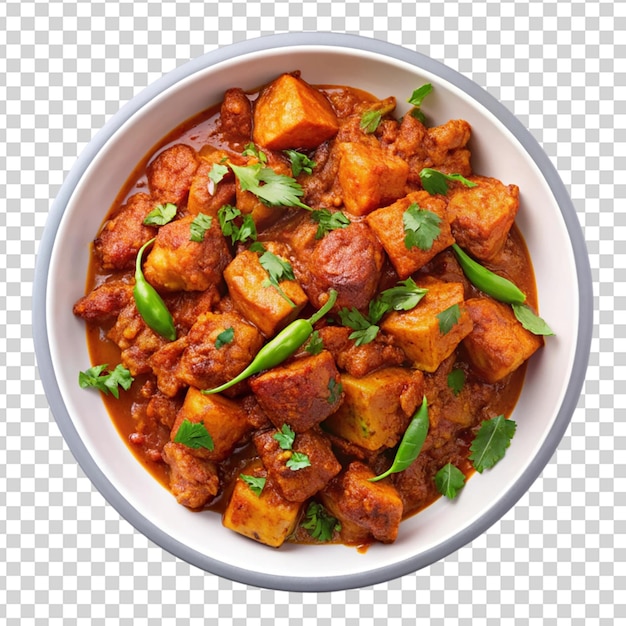 Вкусный кадай изолирован на прозрачном фоне