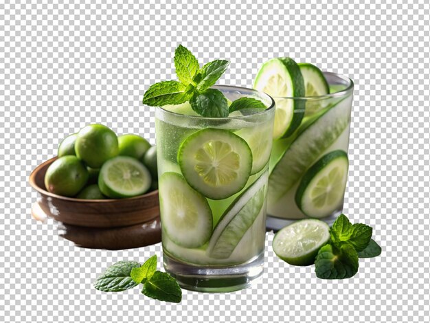 PSD tasty lemonade glass