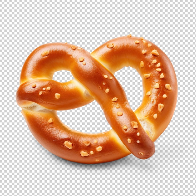 PSD 透明なおいしいプレッツェル マニュアル カットアウト