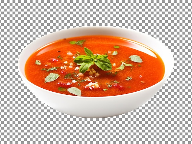 PSD 透明な背景に分離されたおいしいスープ ボウル