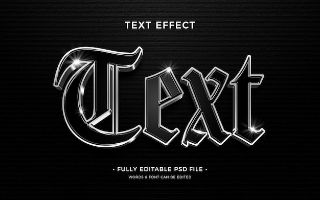 Tattoo text effect