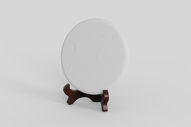 PSD tea cake packaging mockup