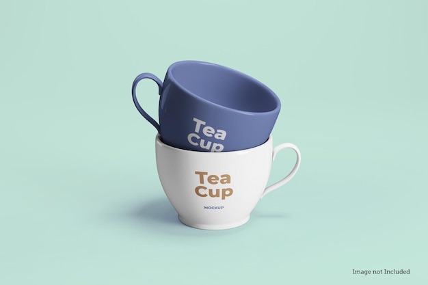 PSD tea cup mockup