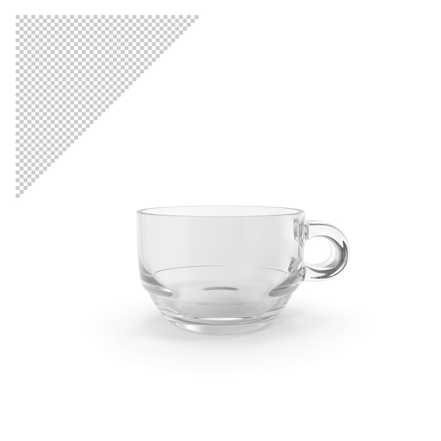 PSD tea glass png