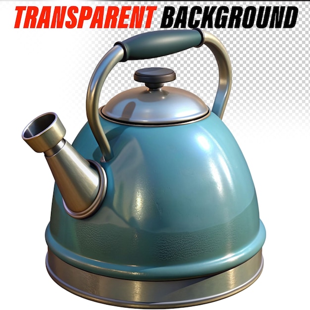 PSD tea pot