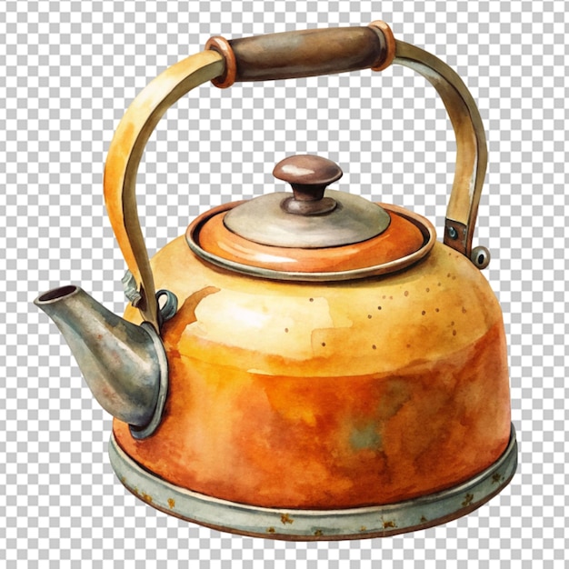 PSD tea pot