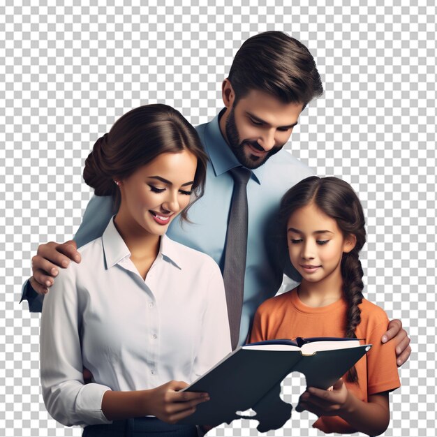 Teacher helping boy with school work