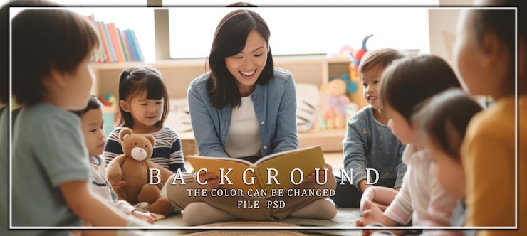 PSD 교실 에서 아이 들 에게 읽는 교사
