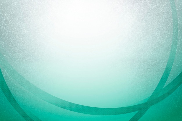 PSD teal green curve frame template