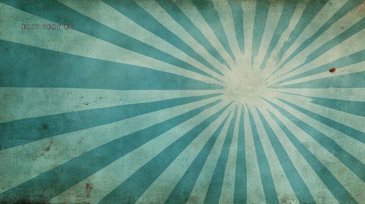 PSD teal sunburst grunge tekstura tła