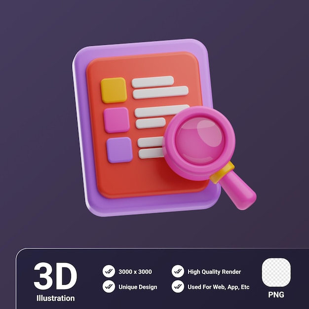 PSD teamwerk object job 3d-illustratie