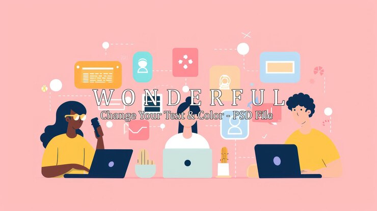 PSD teamwork and collaboration a digital workspace