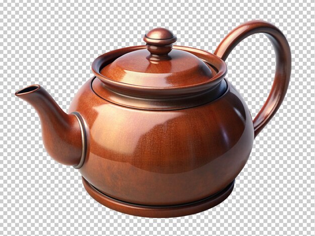 PSD teapot isolated