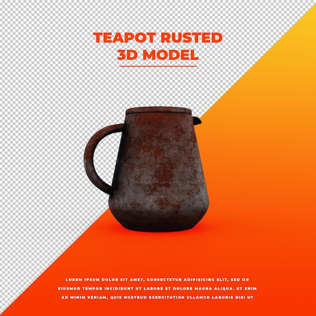 PSD teapot