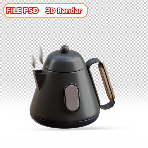 PSD teapot