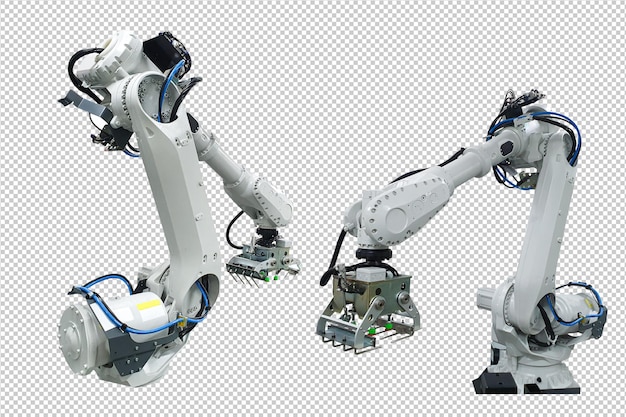 Technologia ramienia robota przemysłowego psd