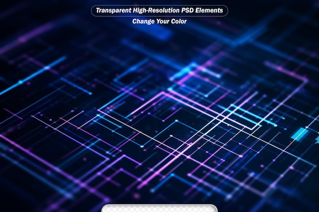 PSD sfondamento tecnologico astratto hud scifi