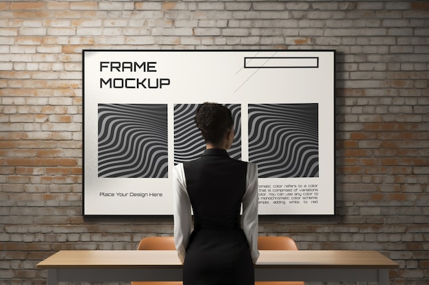 Technology and frame mockup