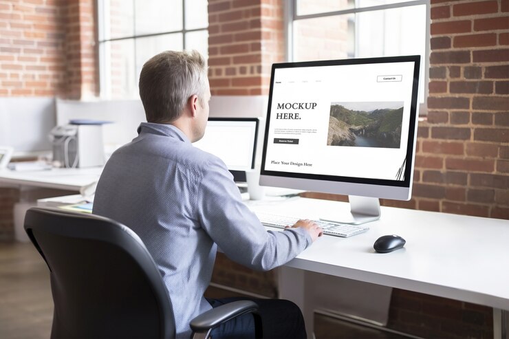 PSD technology and frame mockup
