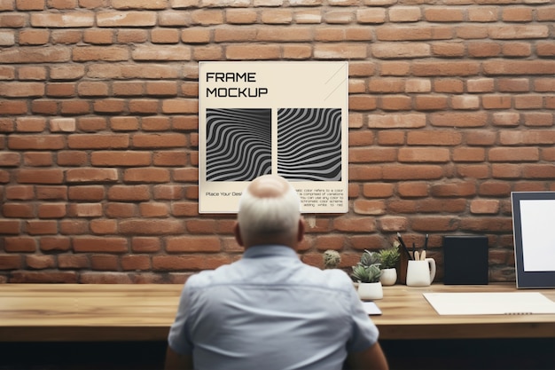 Technology and frame mockup