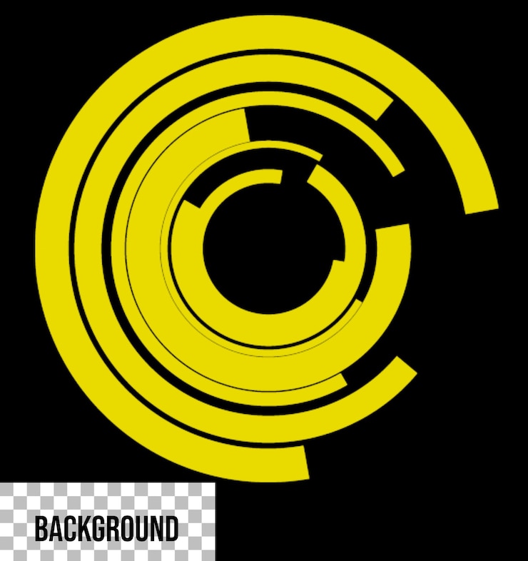 PSD technology iron man abstract shape