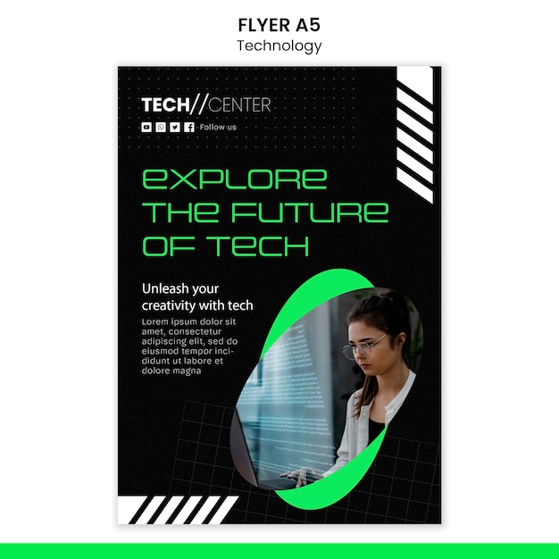 PSD technology template design