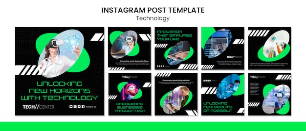 PSD technology template design